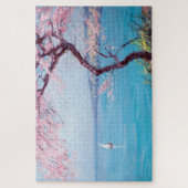 ビーチインBiarritz，フランス(by Kimon Loghi) ジグソーパズル (縦)