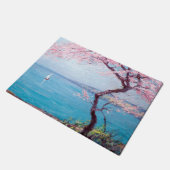 ビーチインBiarritz，フランス(by Kimon Loghi) ドアマット (アングル)