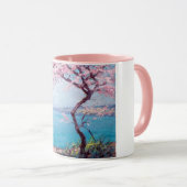 ビーチインBiarritz，フランス(by Kimon Loghi) マグカップ (正面右)