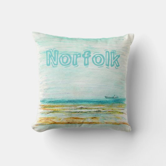 ビーチインMundesley, Norfolk by Alexandra調理師 クッション (正面)