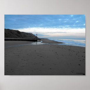 ビーチインMundesley, Norfolk by Alexandra調理師 ポスター