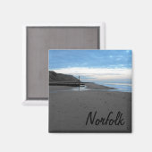 ビーチインMundesley, Norfolk by Alexandra調理師 マグネット (正面/裏面)