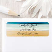 ビーチイ差出人住所ラベル ラベル (インサイチュ)