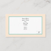 ビーチイ・ナ！1 名刺 (裏面)