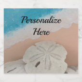 ビーチウィズシーシェル スパークリングワインラベル (シングルラベル)