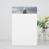 ビーチウェスティー反射文房具紙 便箋 (スタンド正面)