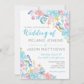 ビーチウェディングの招待状 招待状 (正面)