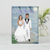 ビーチウェディングエスケープ セーブザデート (スタンド正面)