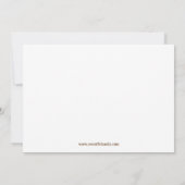 ビーチウェディングシャワー招待状 招待状 (裏面)