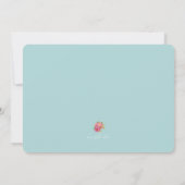 ビーチウェディング招待状 招待状 (裏面)