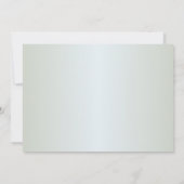 ビーチウェディング シェル  出席確認 招待状 (裏面)