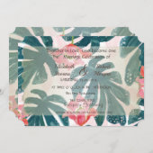 ビーチウェディング シェル 招待状 (正面/裏面)