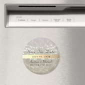 ビーチウェディング セーブ・ザ・デート 招待状 マグネット (インサイチュ (食洗機))