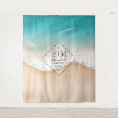 ビーチウェディング タペストリー (正面)