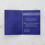 ビーチウェディング ドルフィン サンクス サンキューカード (内部)