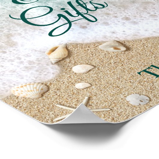 ビーチウェーブカード&ギフトポスター ポスター (角)