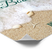 ビーチウェーブズ ゲストブック ポスター (角)