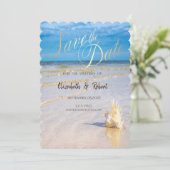 ビーチウェーブ シェル 記念日 セーブザデート (スタンド正面)