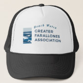 ビーチウォッチGFA帽子1 キャップ (正面)