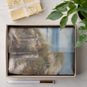 ビーチウォークコースト絵画ランドスケープ 薄葉紙 (ギフト)