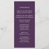 ビーチウォーターカラーピンクサンライズ結婚ズ プログラム (裏面)