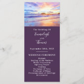 ビーチウォーターカラーピンクサンライズ結婚ズ プログラム (正面)