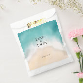 ビーチウォーター結婚カラー表示 フェイバーバッグ (封をした状態)