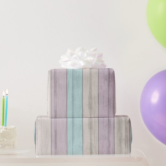 ビーチウッドデザイン ラッピングペーパー (パーティーギフト)