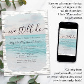 ビーチウッド |我々はまだ誓いを更新する 招待状