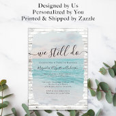 ビーチウッド |我々はまだ誓いを更新する 招待状