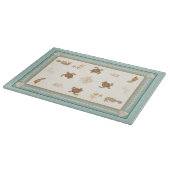 ビーチウミガメ海馬ヒトシェルキッチン カッティングボード (角)