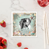 ビーチエレガントシーヒトデ真珠パーティー写真16 スタンダードカクテルナプキン (インサイチュ)