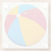 ビーチエレガントボールガラスコースター ガラスコースター (裏面)