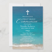 ビーチエレガント初の聖餐式 招待状 (正面)