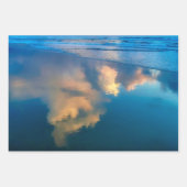 ビーチエレガント景観写真セット ラッピングペーパーシート (正面3)