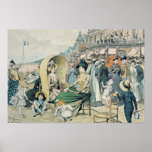 ビーチエレガント1887年 ポスター (正面)