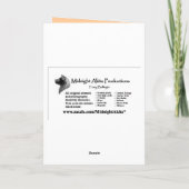 ビーチエンジェル空白のカード カード (裏面)