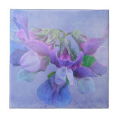 ビーチエンドウ花 タイル (正面)