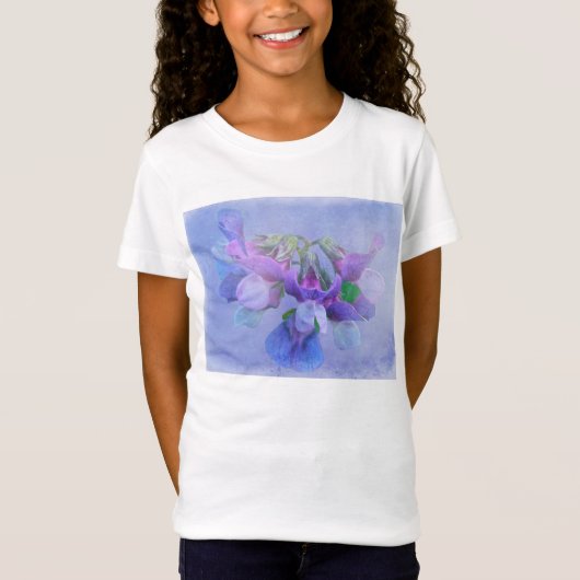 ビーチエンドウ花 Tシャツ (正面)