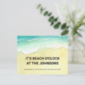 ビーチオクロック海波新しいホームムービング 案内ポストカード (スタンド正面)