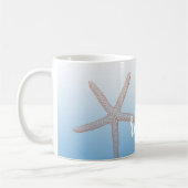 ビーチオレンジブルースターフィッリラックスク コーヒーマグカップ (左)