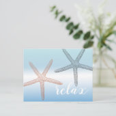 ビーチオレンジブルースターフィッリラックスク ポストカード (スタンド正面)