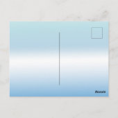 ビーチオレンジブルースターフィッリラックスク ポストカード (裏面)