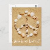 ビーチオンアースポストカード ポストカード (正面/裏面)