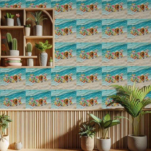 ビーチカクテルトロピカルフルーツ独身最後の夜 壁紙