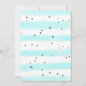 ビーチカクテルバースデーパーティー 招待状 (裏面)