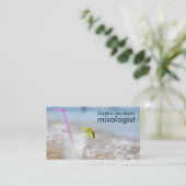 ビーチカクテルビジネスカード 名刺 (スタンド正面)