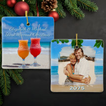 ビーチカクテル 初めての結婚クリスマス