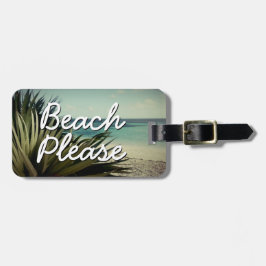 ビーチカスタムな旅行荷物のラベル ラゲッジタグ