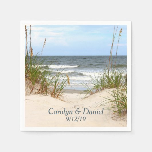 ビーチカスタムナプキンス スタンダードカクテルナプキン (正面)